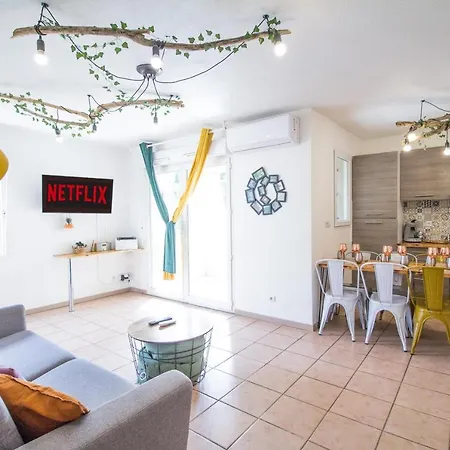 Piscine, Jardin, Parking, 3 Lit, A 700m De La Cite Apartment Carcassonne